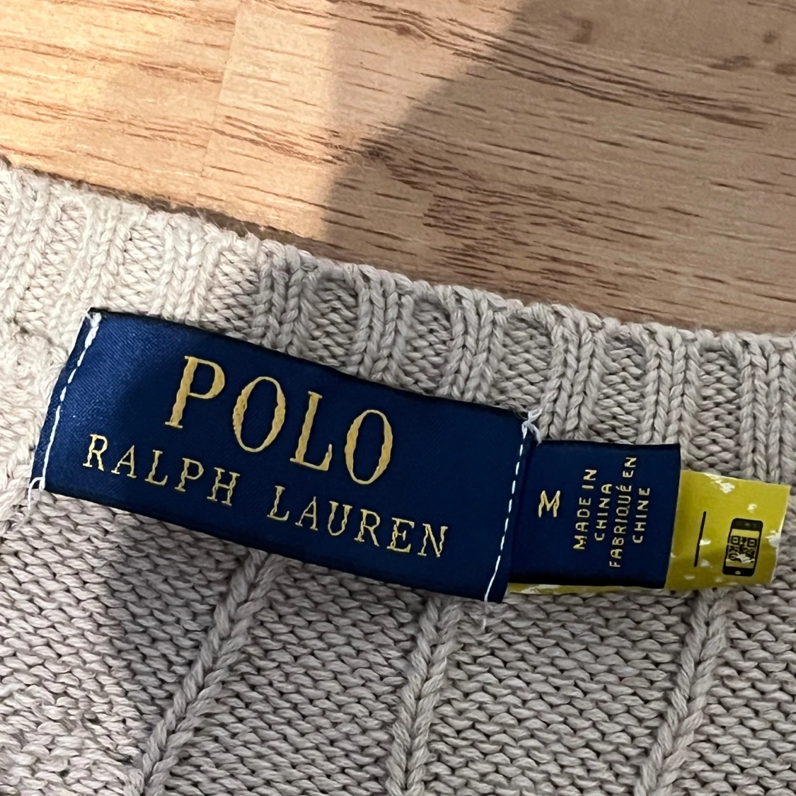 Beige stickad tröja från Polo Ralph Lauren - 3