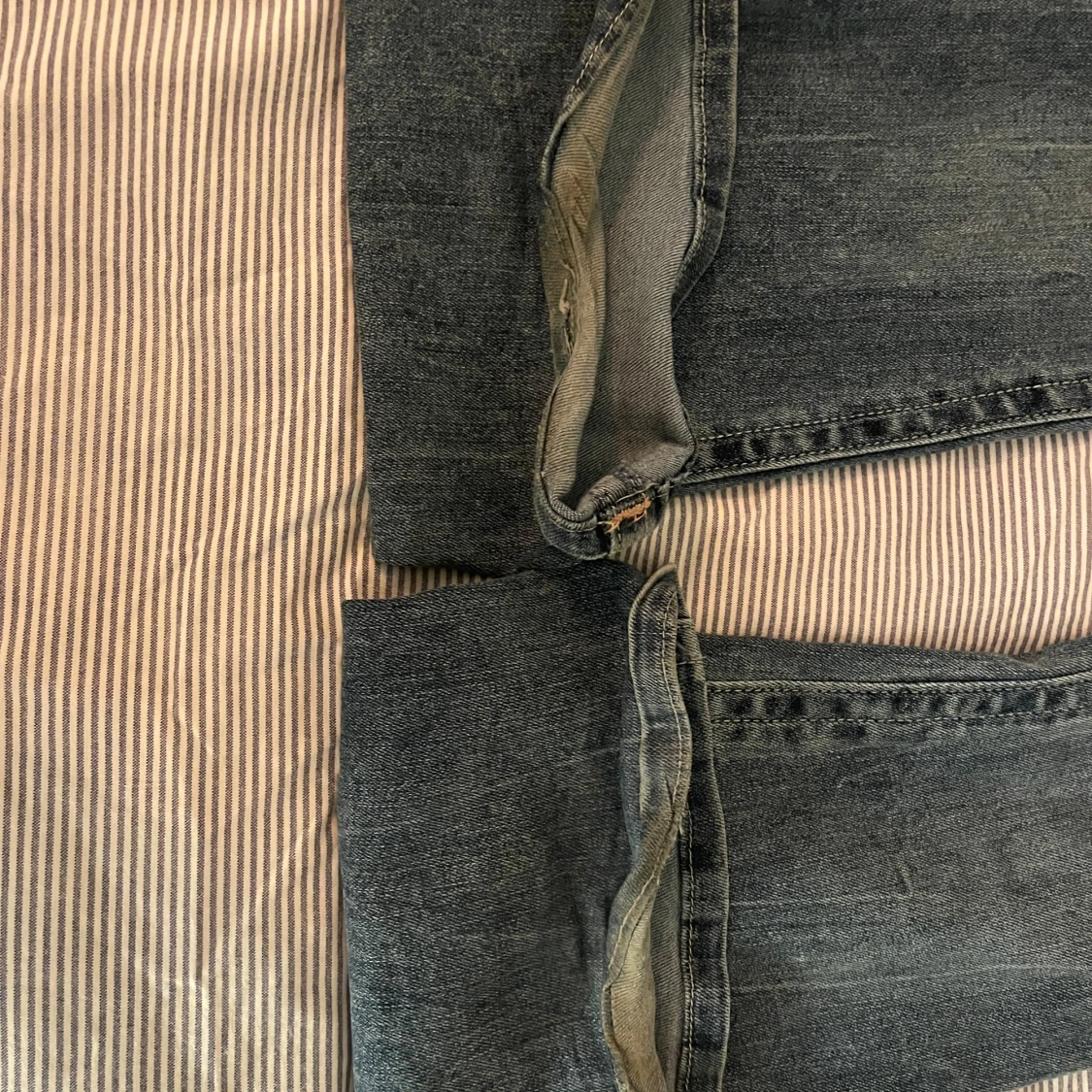 True Religion bootcut jeans blå, stl 28 - 4