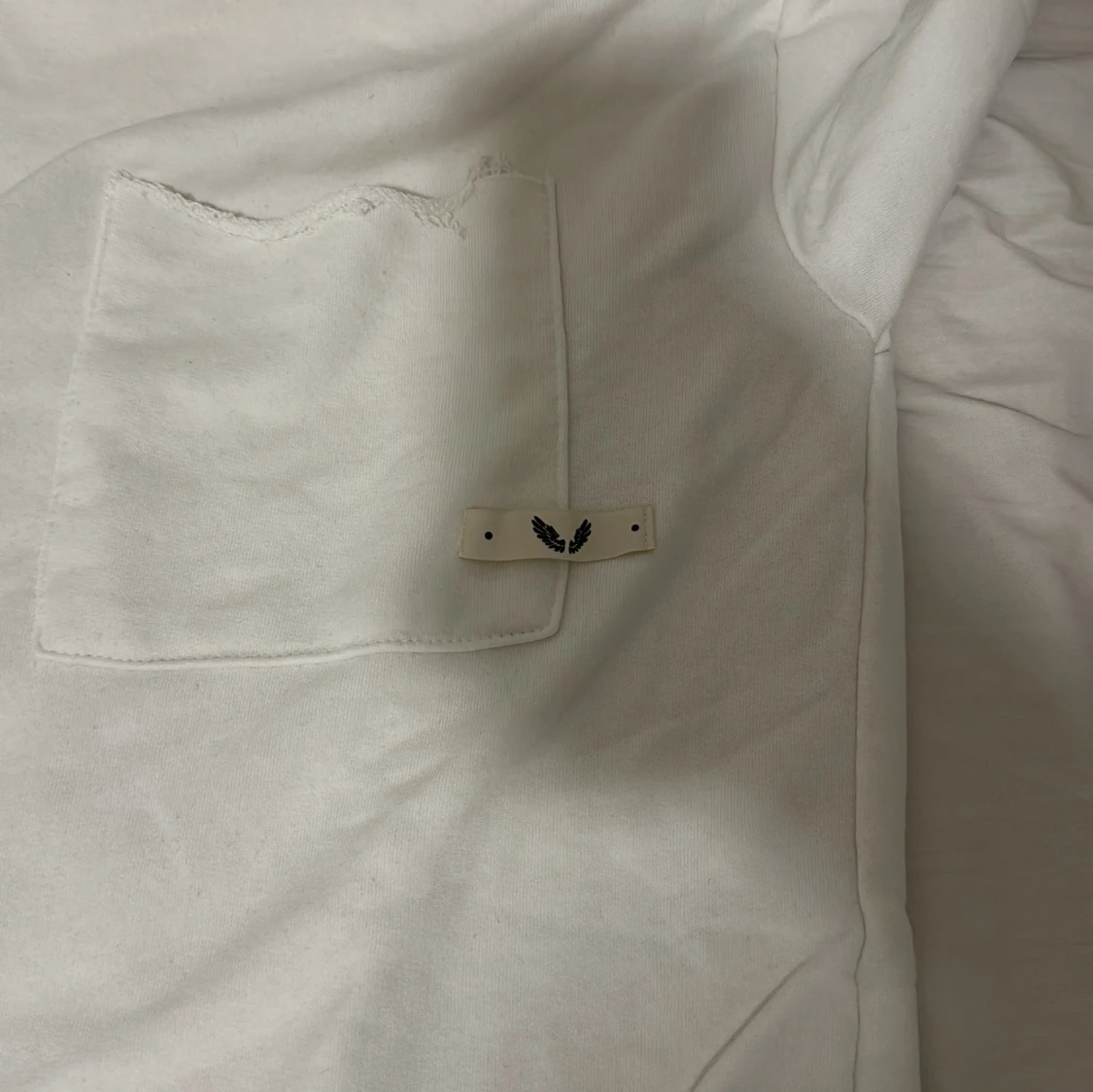 Vit långärmad tröja Marrakech L - 1