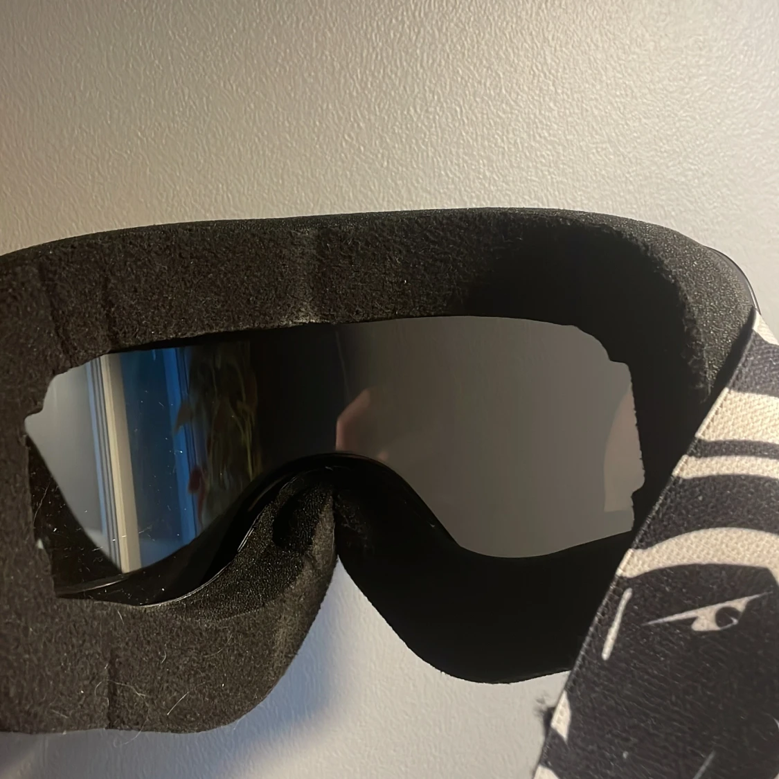 Svarta raven crossgladögon med spegellins - 3