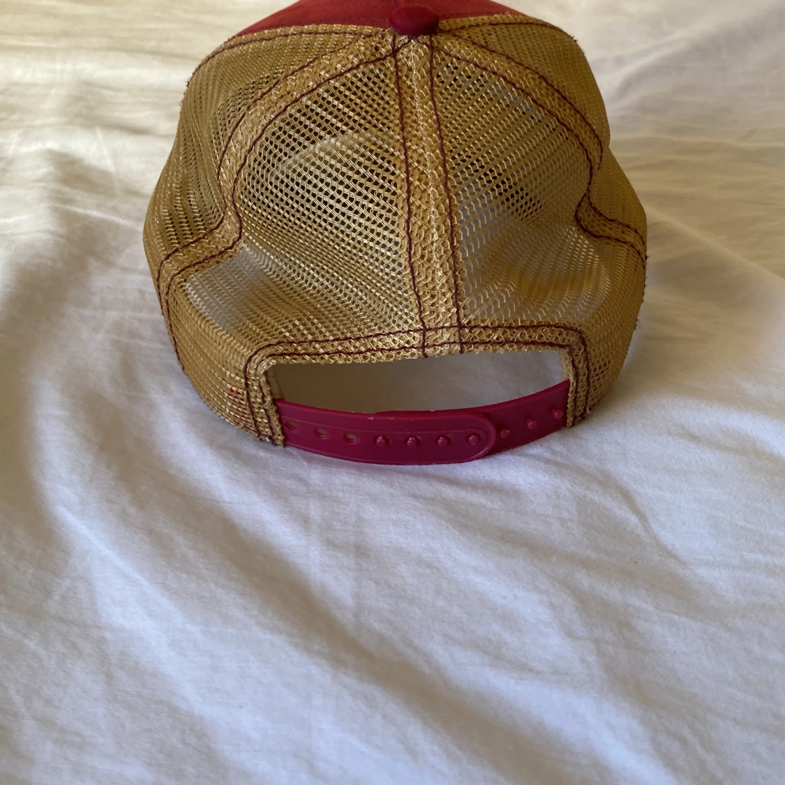 Stetson röd och beige truckerkeps - 1