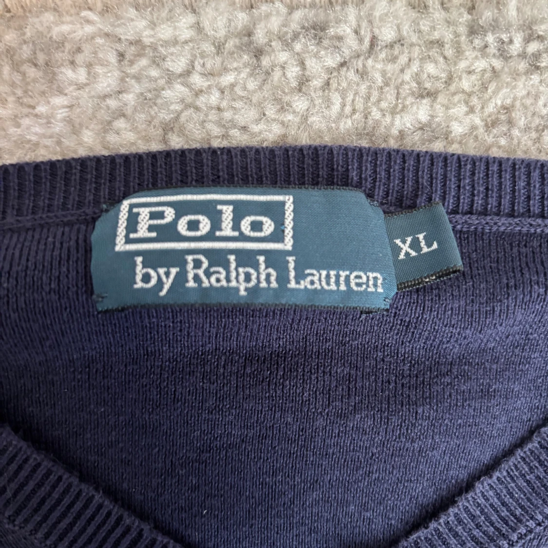 Stickad v-ringad Ralph Lauren - 3