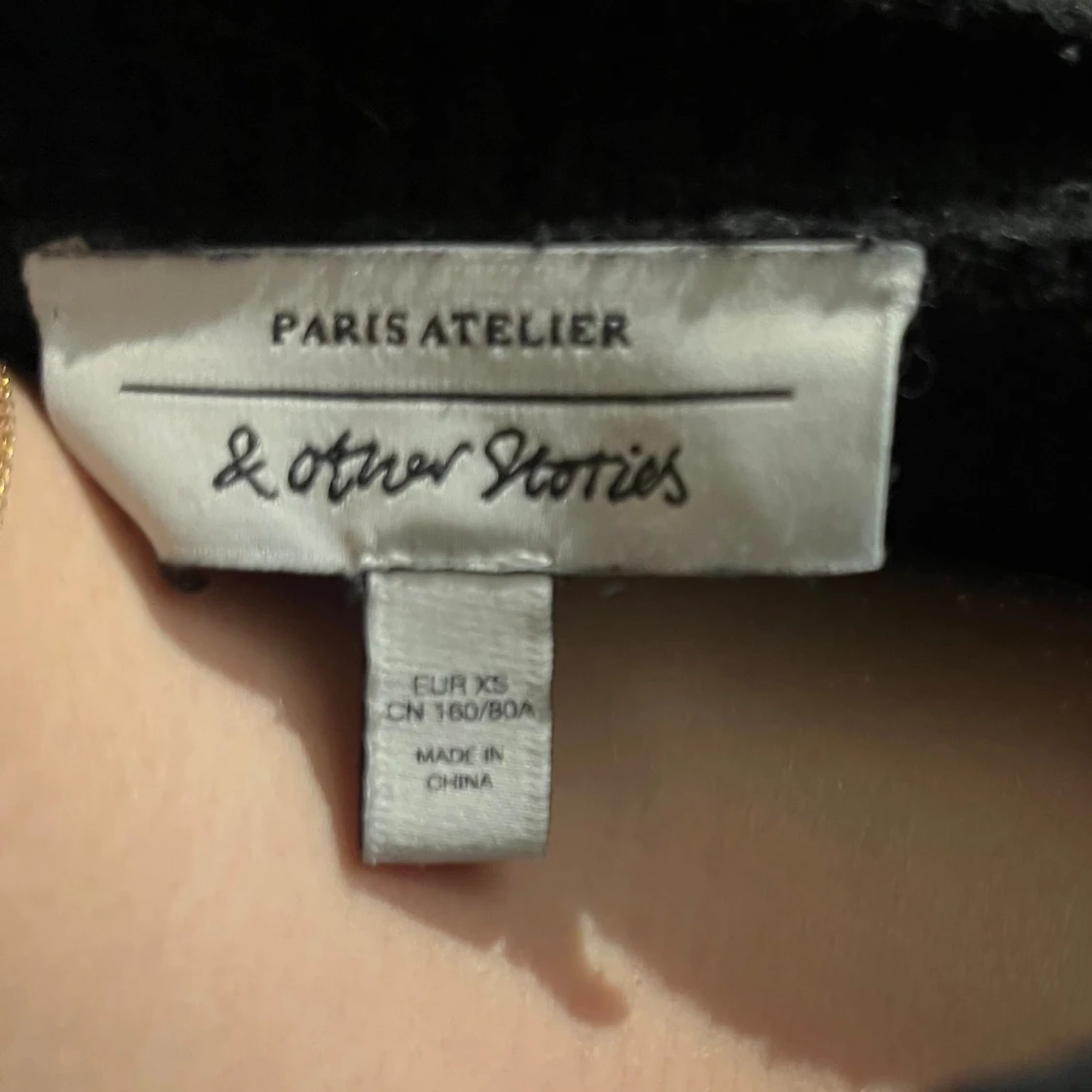 Svart stickad tröja & Other Stories XS - 1