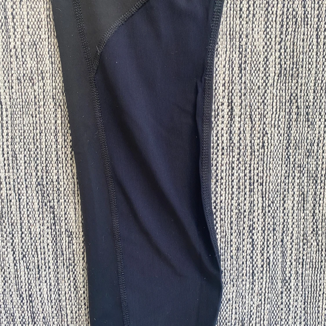 Svarta Nike tights med snörning - 2