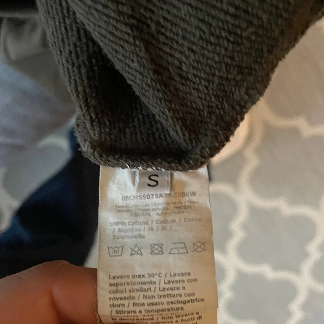 Mörkbrun sweatshirt från C.P. Company - 3