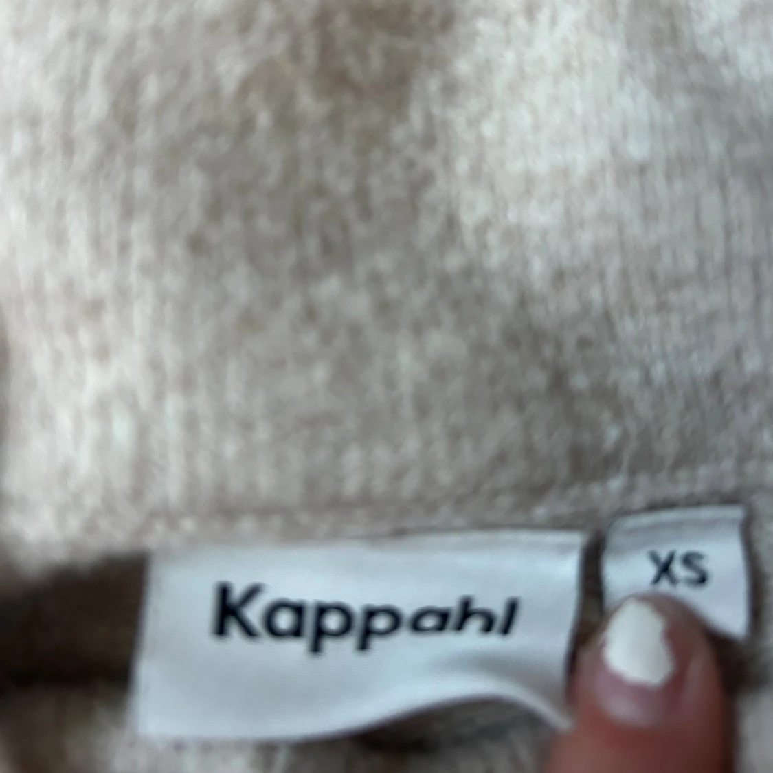 Beige stickad tröja från Kappahl - 2