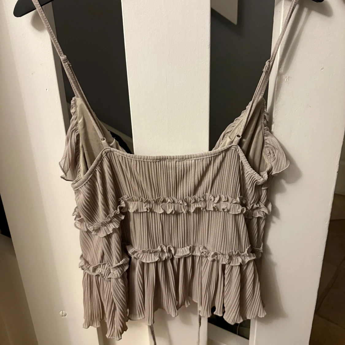 Beige volangtop från newyorker - 1