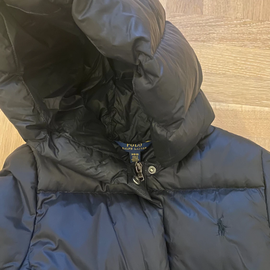 Svart lång dunjacka Polo Ralph Lauren - 1