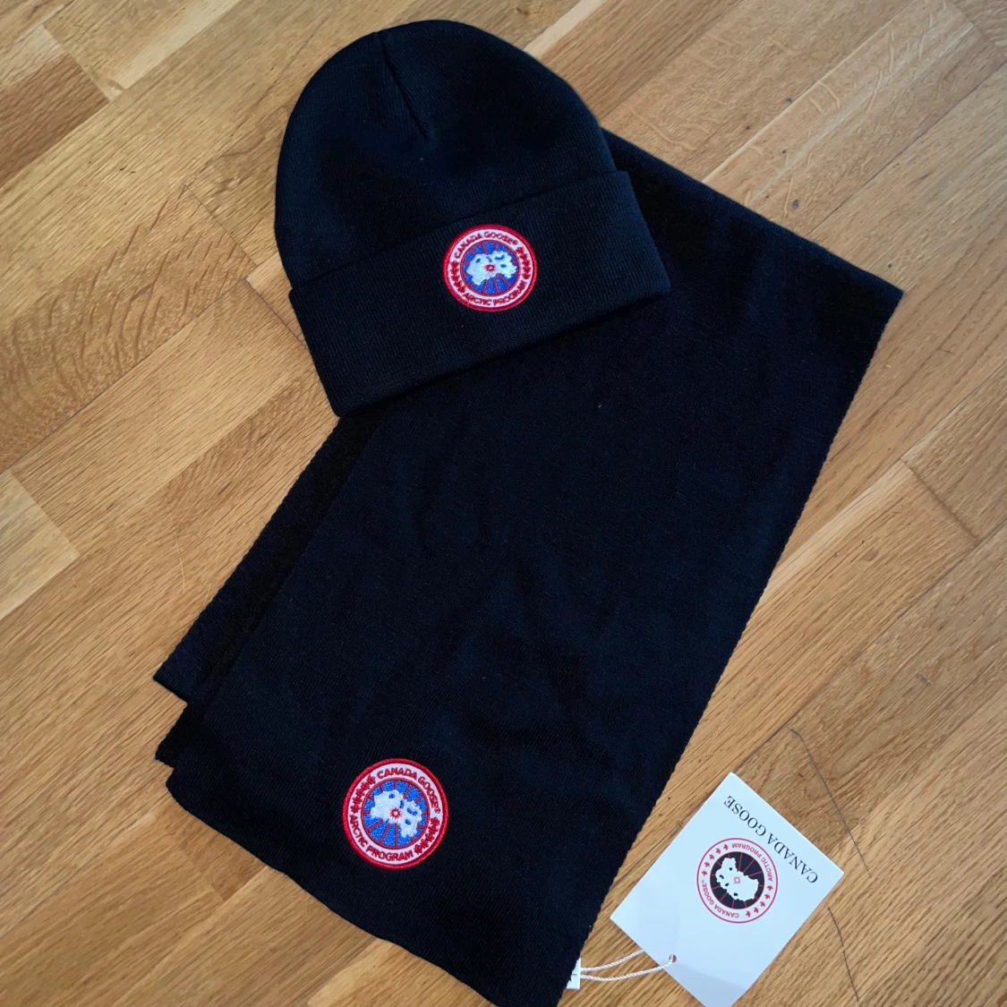 Canada goose mössa&halsduk set