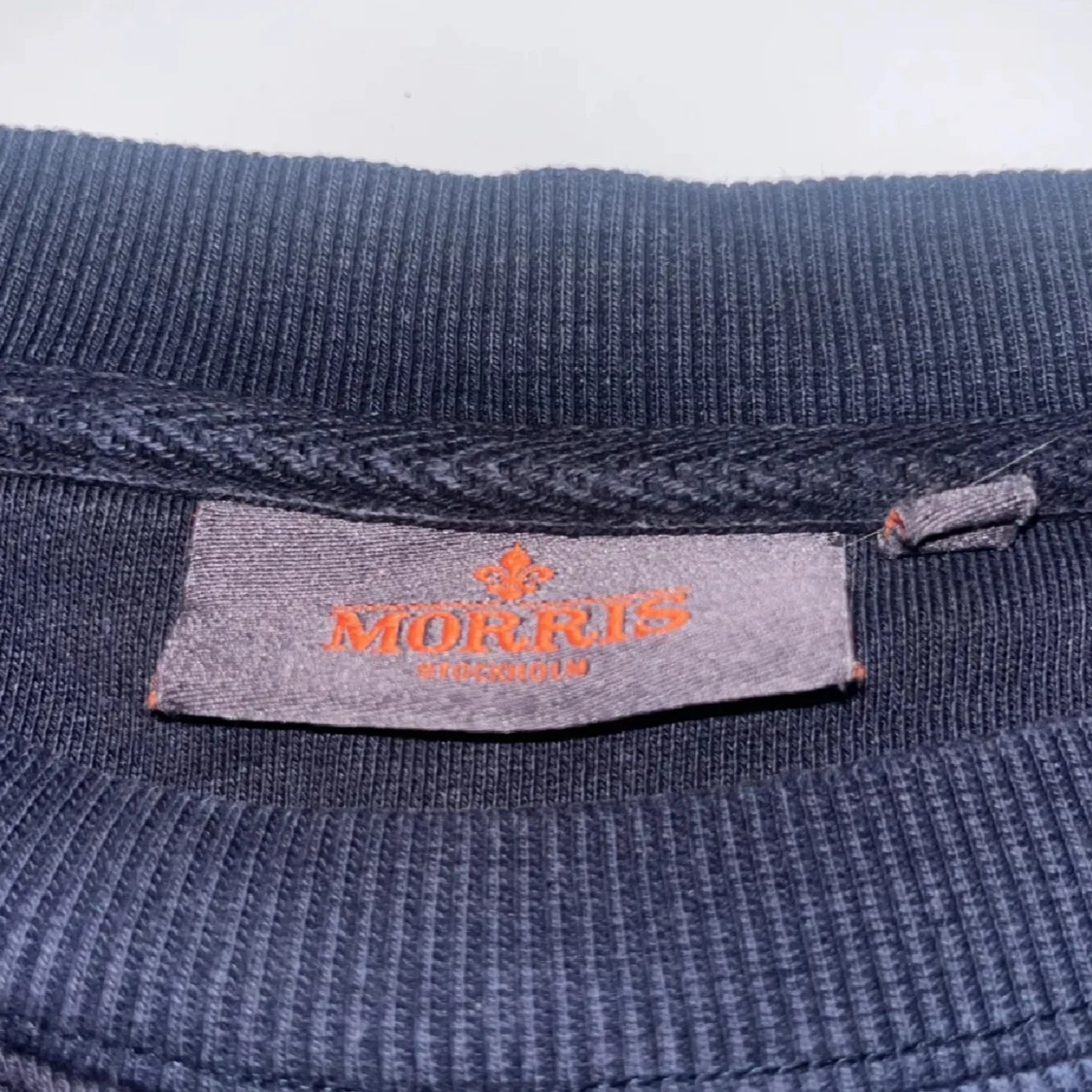 Marinblå Morris sweatshirt - 2