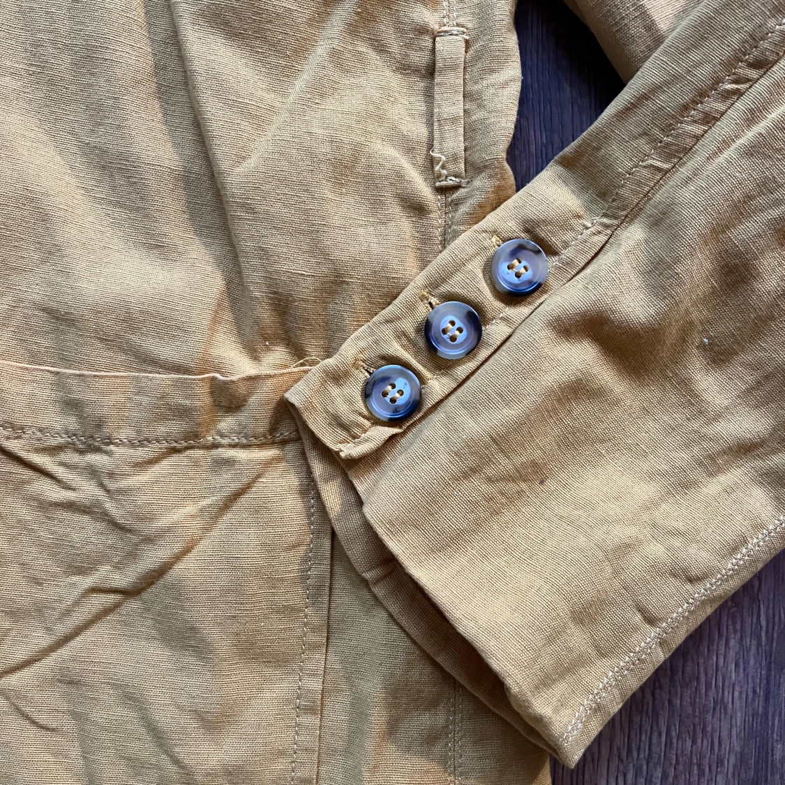 Senapsgul kavaj  - 1