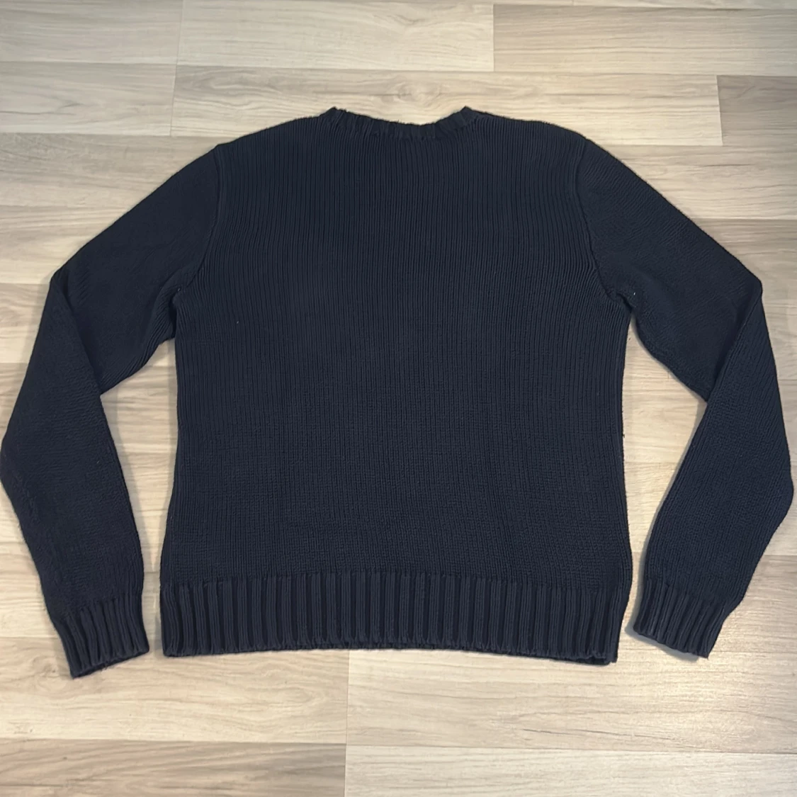 Mörkblå stickad tröja Polo Ralph Lauren American flag - 1