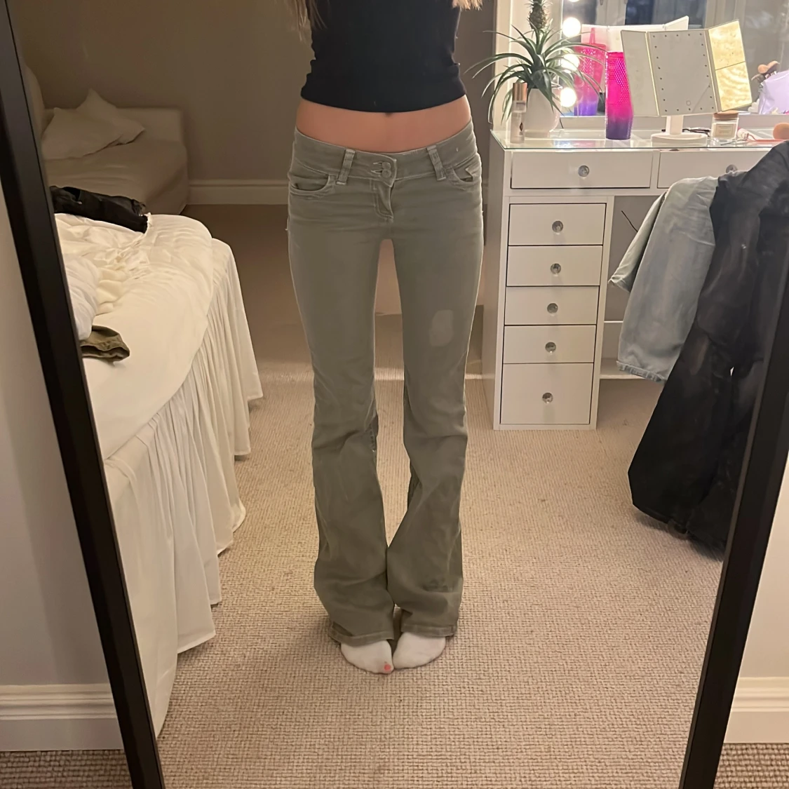 Gröna Nelly byxor!!💗💗