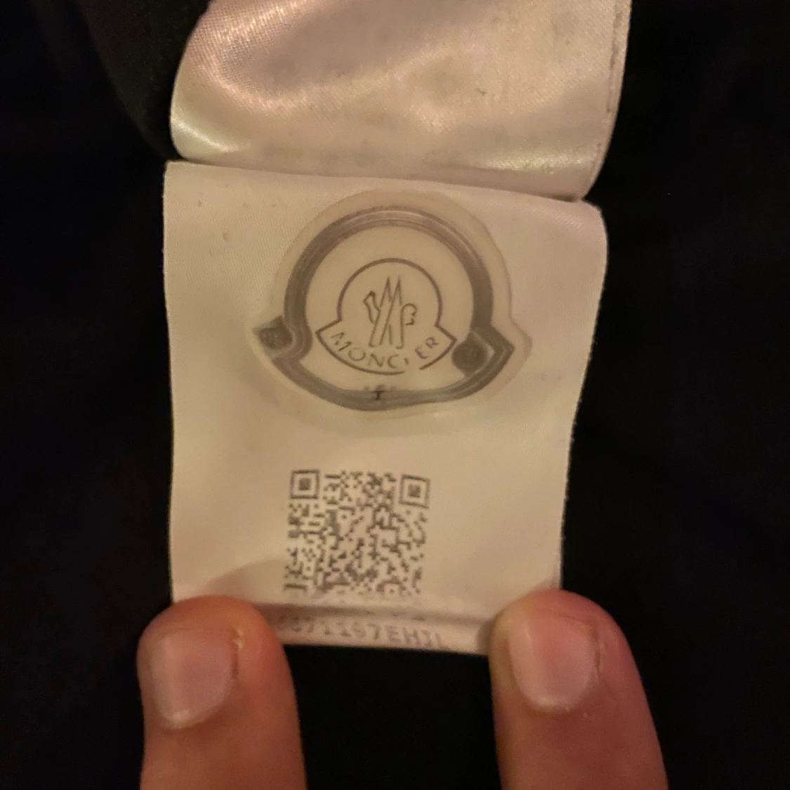 Svart långärmad pikétröja Moncler - 4