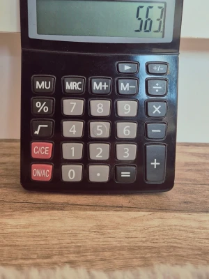 Calculator  - A calculator for various calculations. Used rarely  If you order when Postnord is open so shipping will be same day You can pick up as well