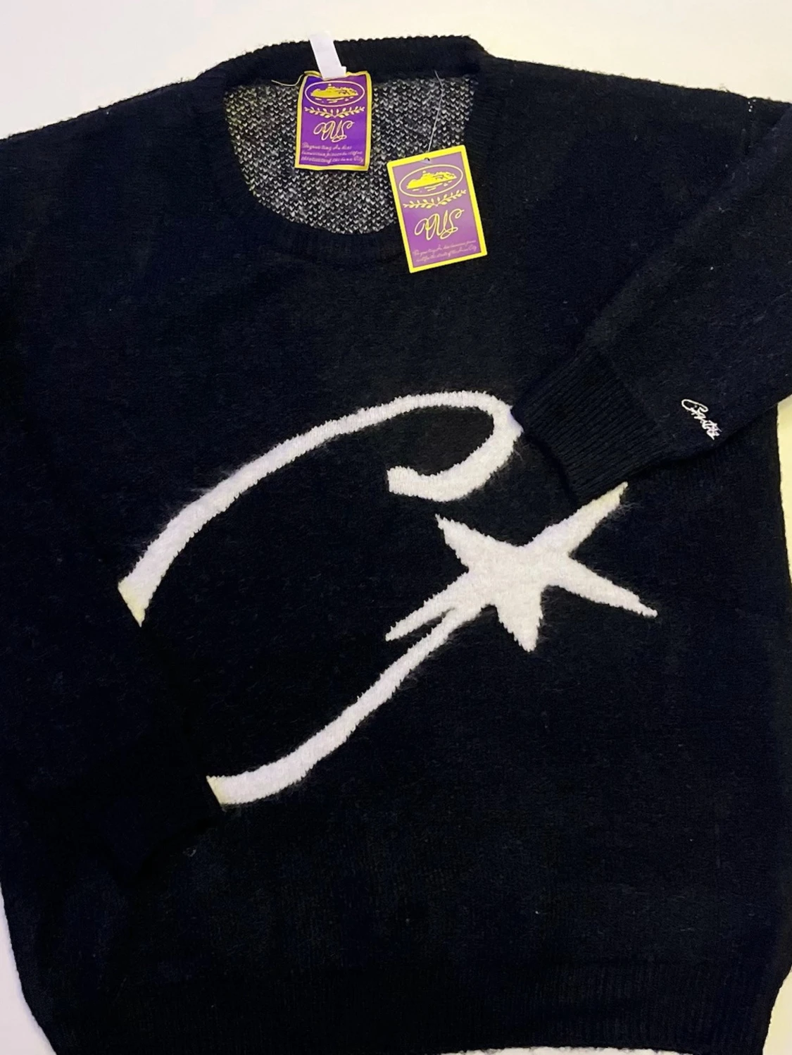 Svart stickad Cortiez tröja