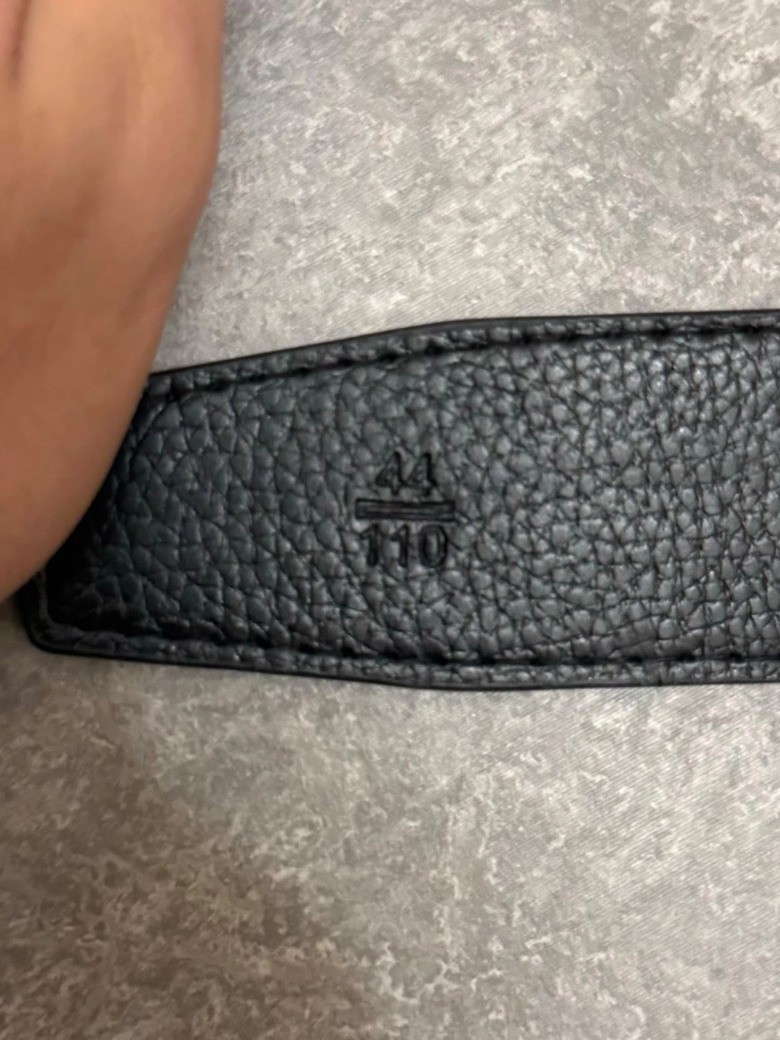 Blå-Silvrigt Hermèsbälte - 3