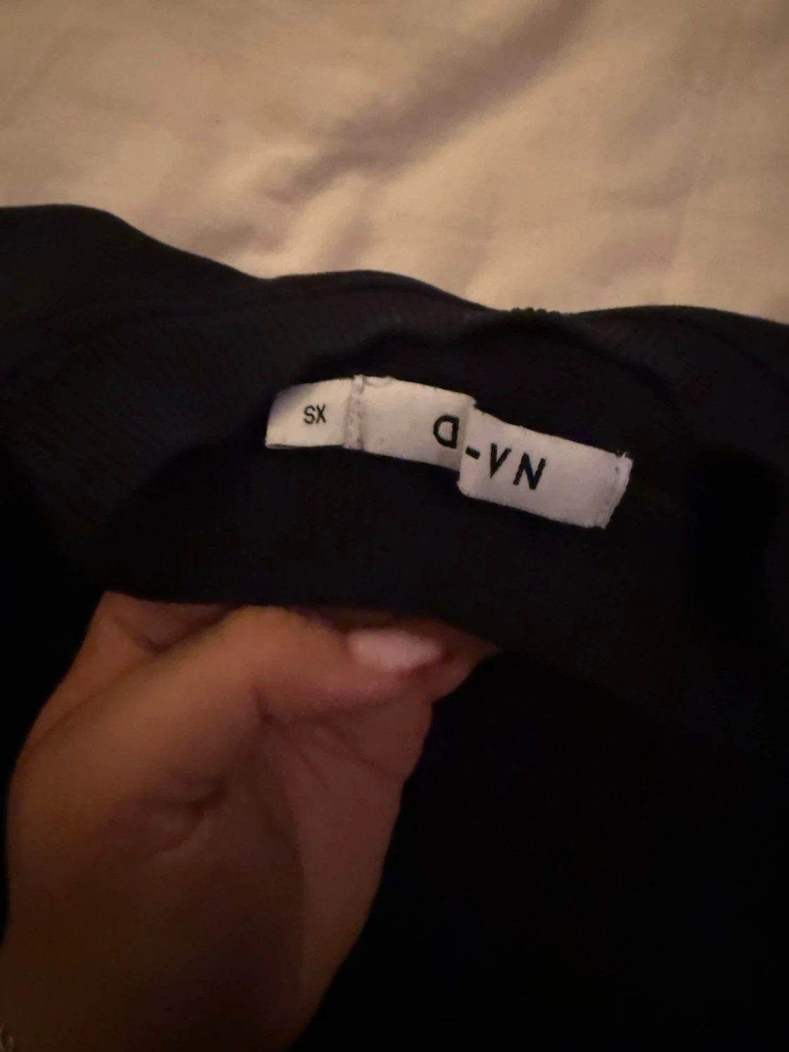 Svart sweatshirt från NA-D - 2