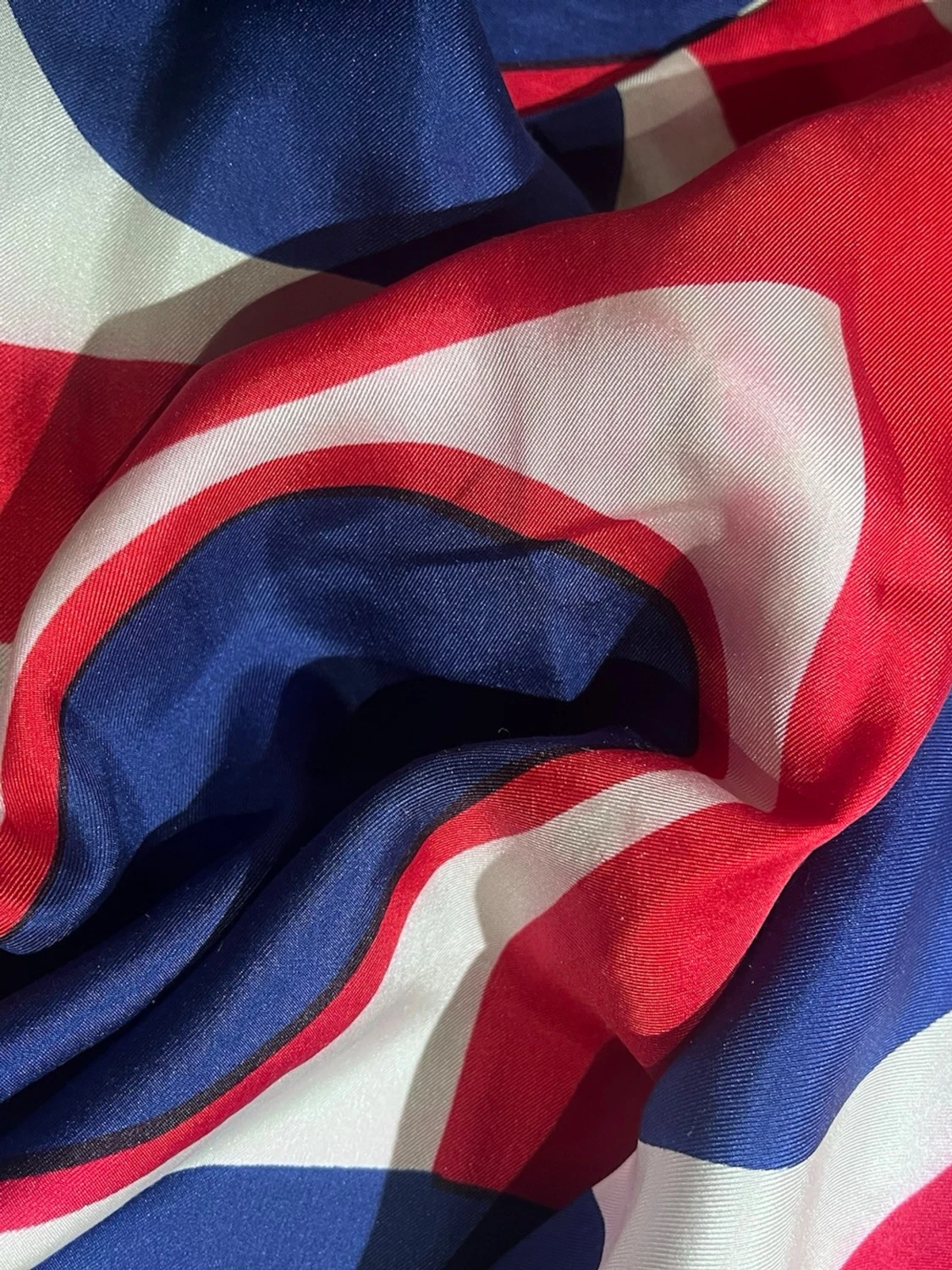 Scarf med grafiskt mönster - 2