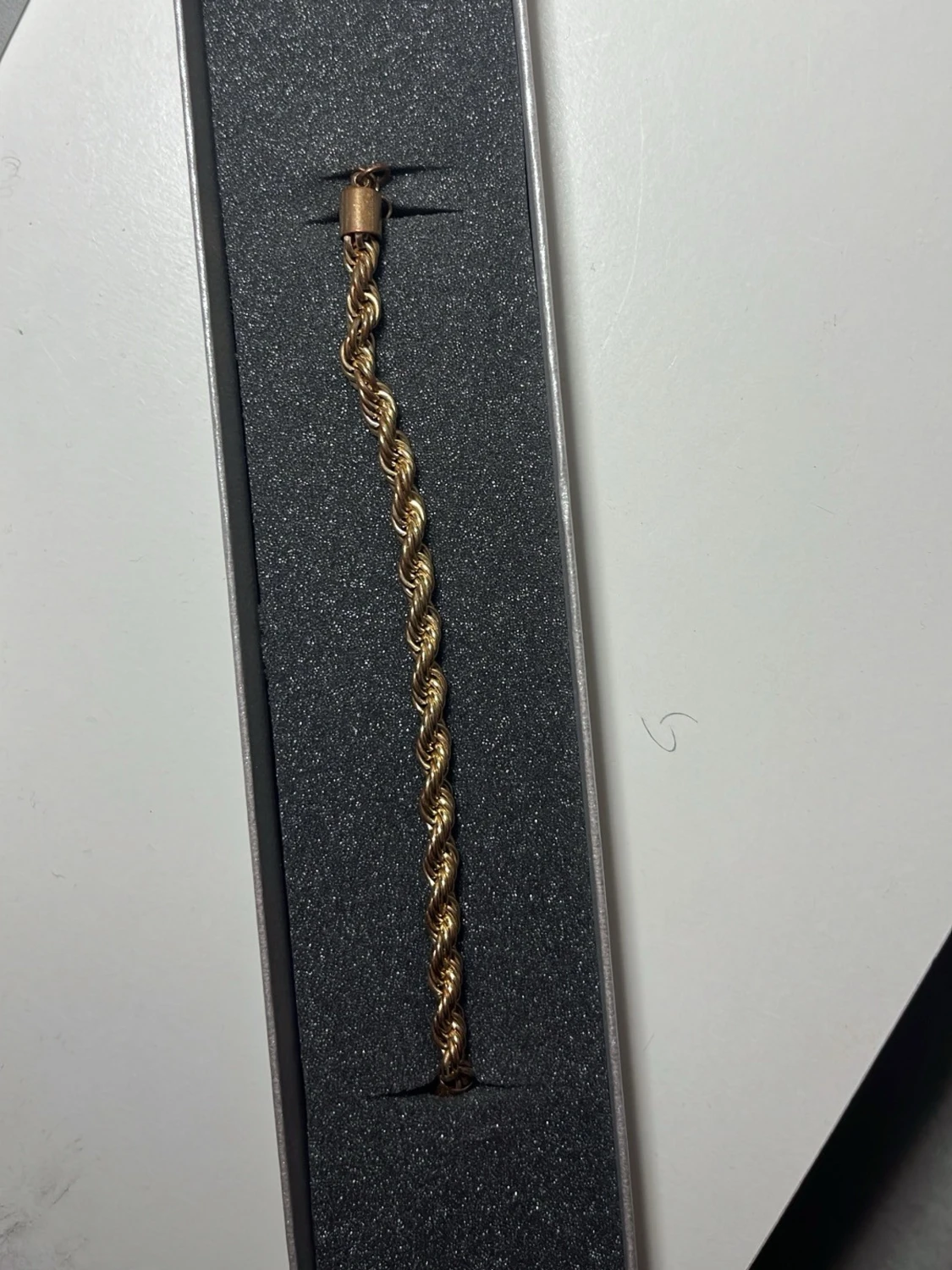 Guld färgat cordell armband - 1