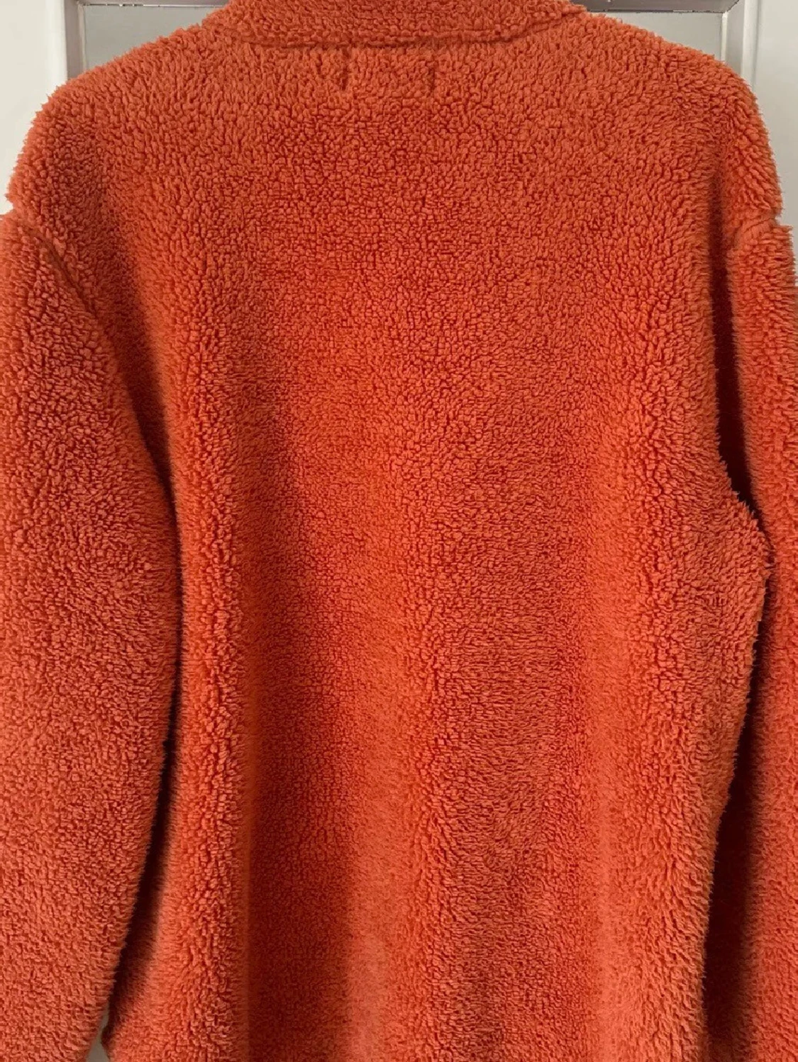 Orange teddyjacka från Resteröds - 1