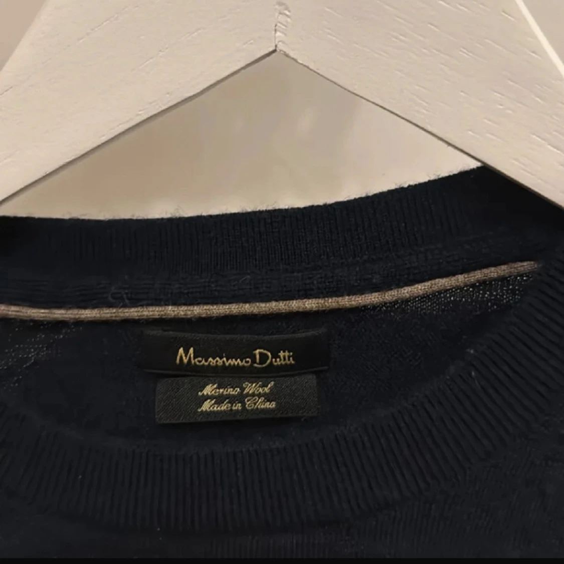 Svart merinoulltröja Massimo Dutti - 2