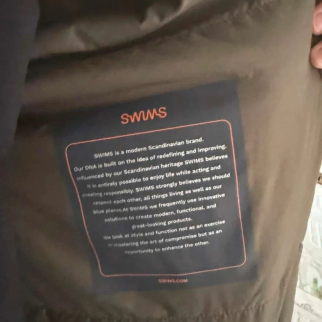 Grön väst från SWIMS - 2