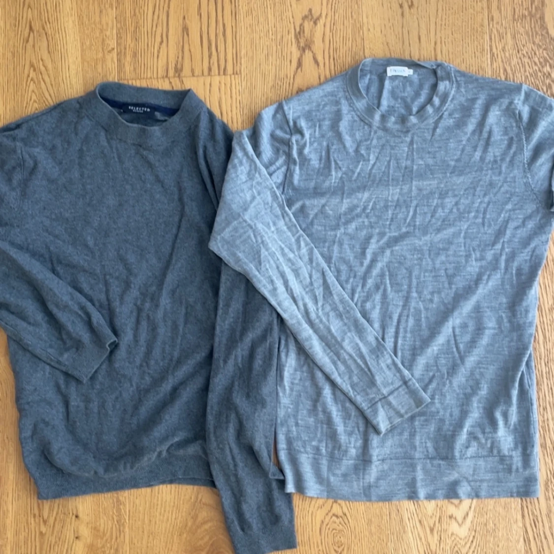 Grå tröjor Selected Homme & Filippa K