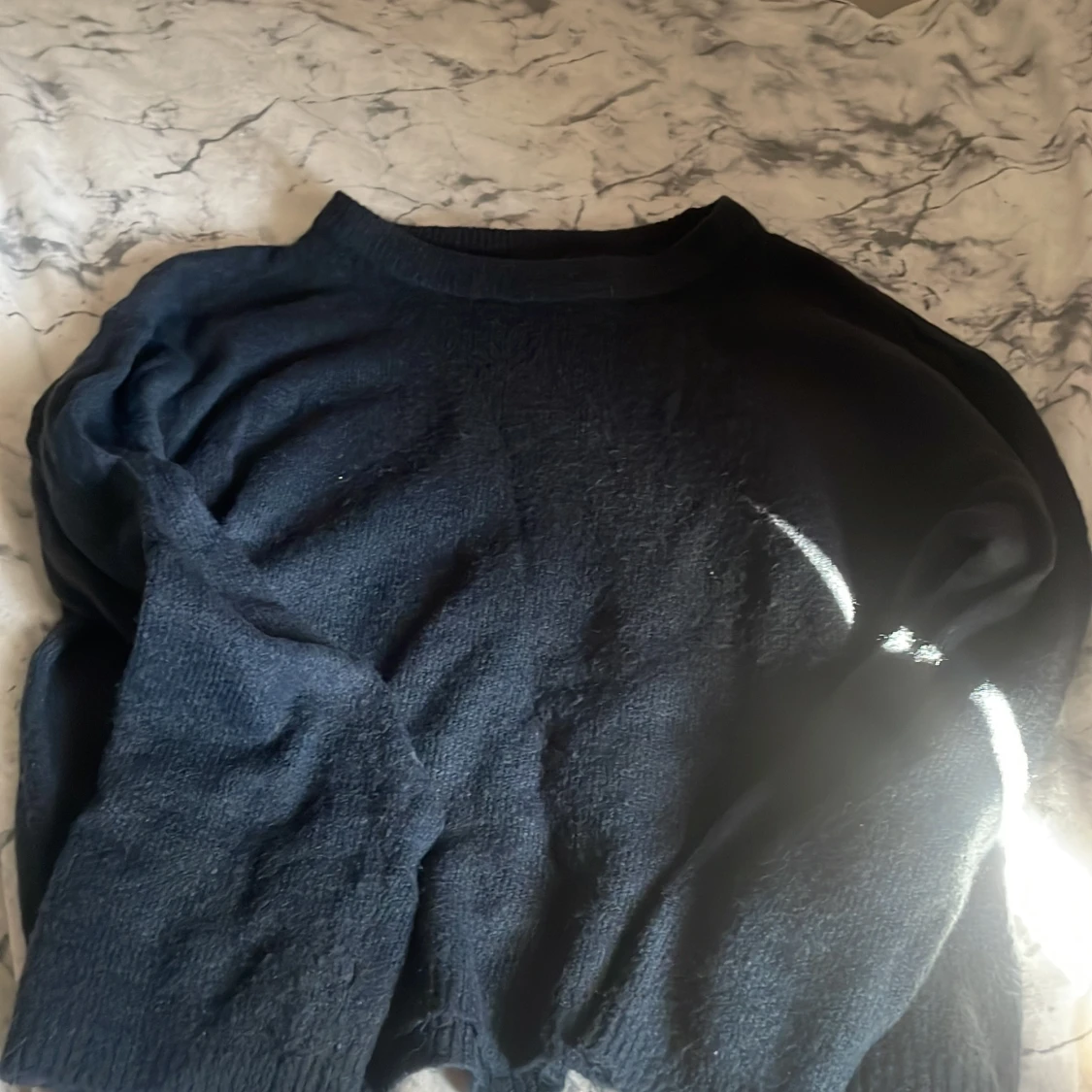 3-pack stickade tröjor i basfärger - 1