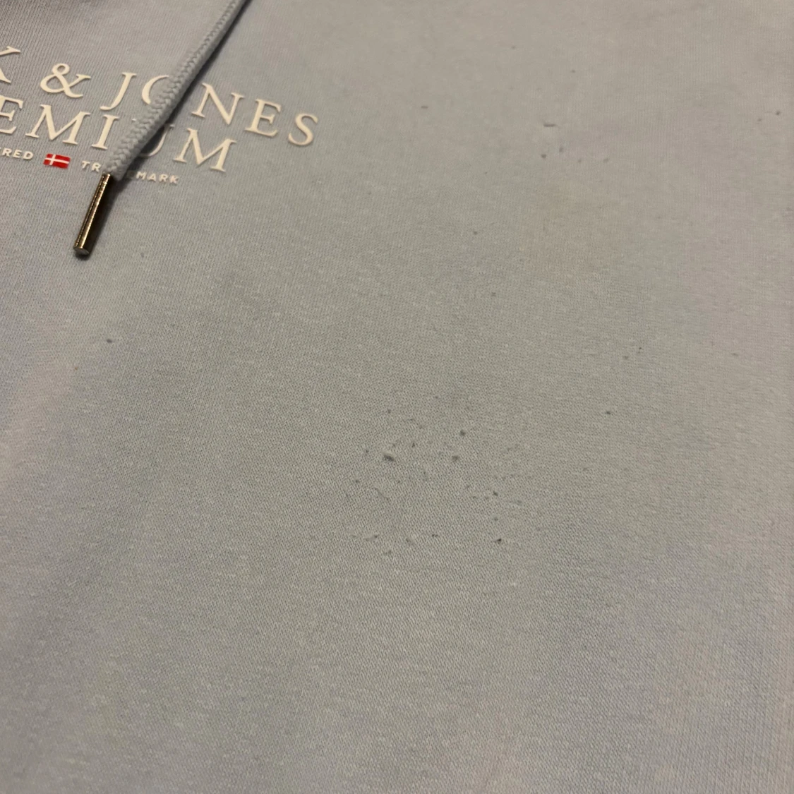 Ljusblå hoodie Jack & Jones Premium - 1