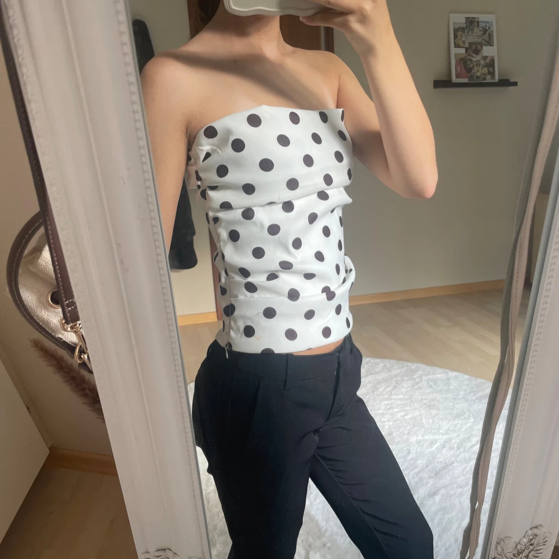 Prickig tubtopp från Zara  - 1