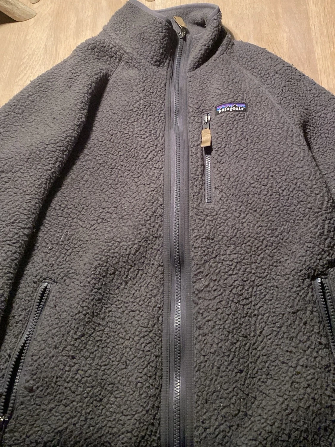 Grå teddyjacka från Patagonia - 1