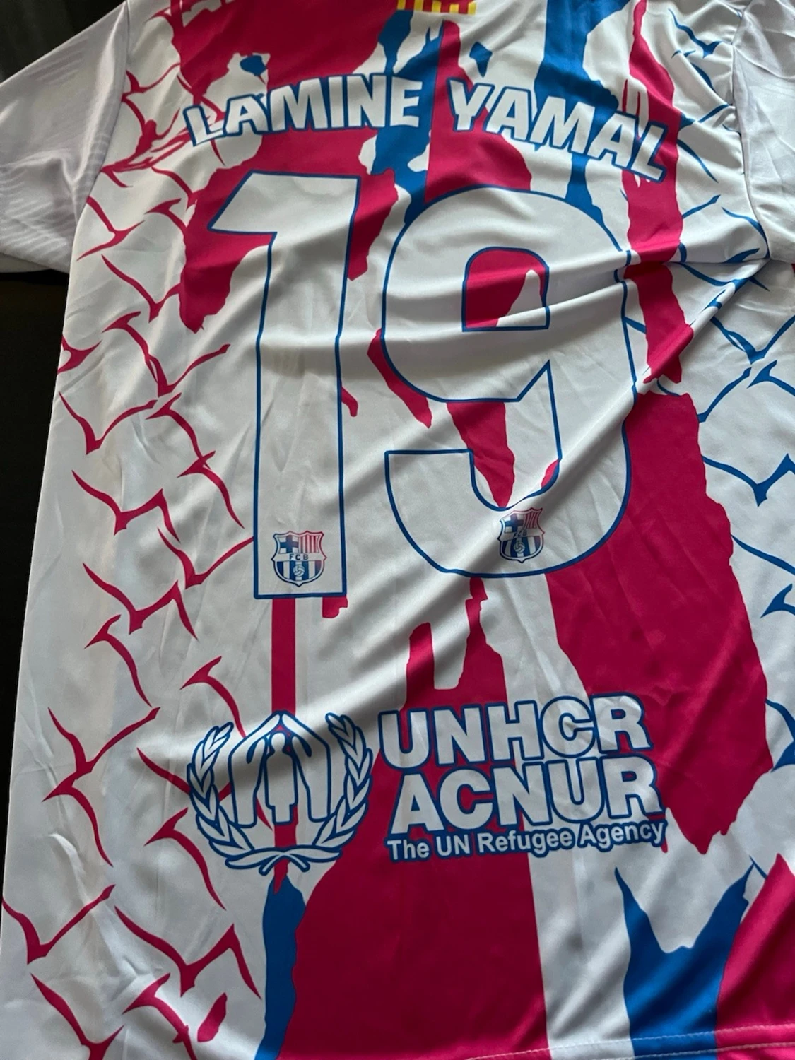 Barcelona tröja Lamine Yamal - 1