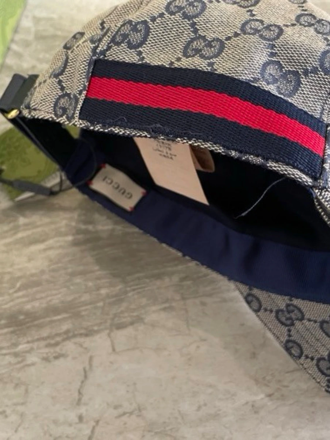 Gucci keps med GG-mönster - 3