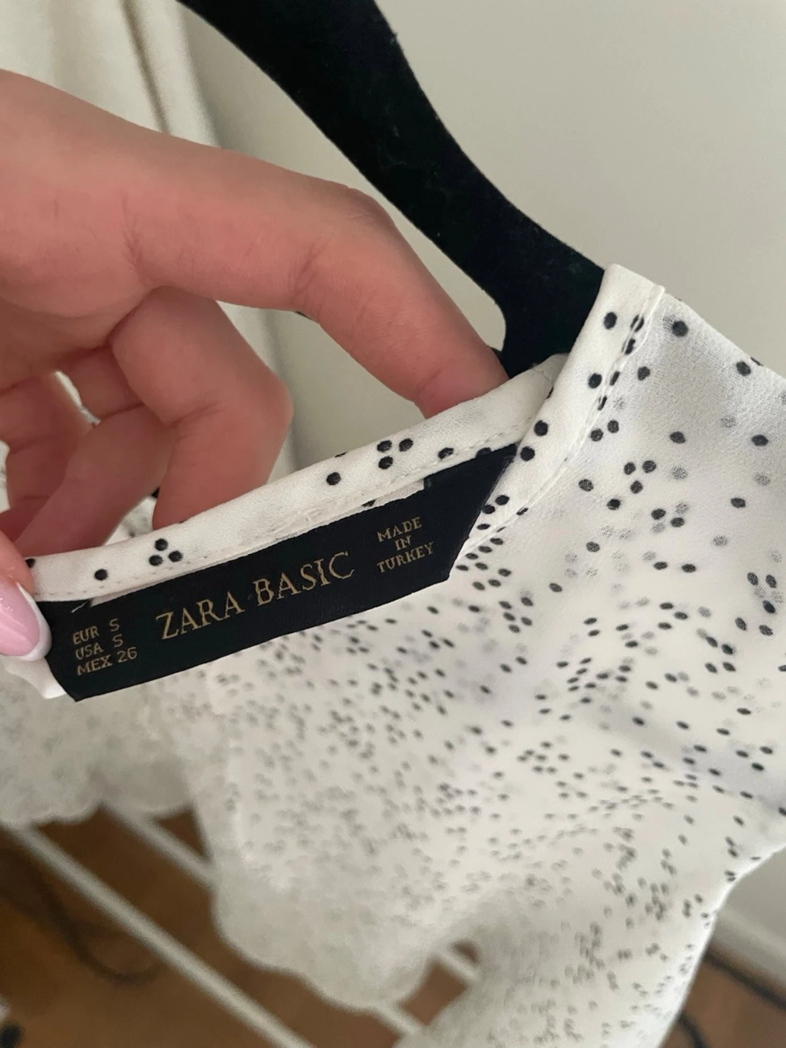 Zara basic prickig top - 5