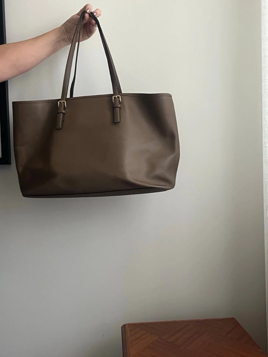 Brun väska från Michael Kors, perfekt skolväska - 1