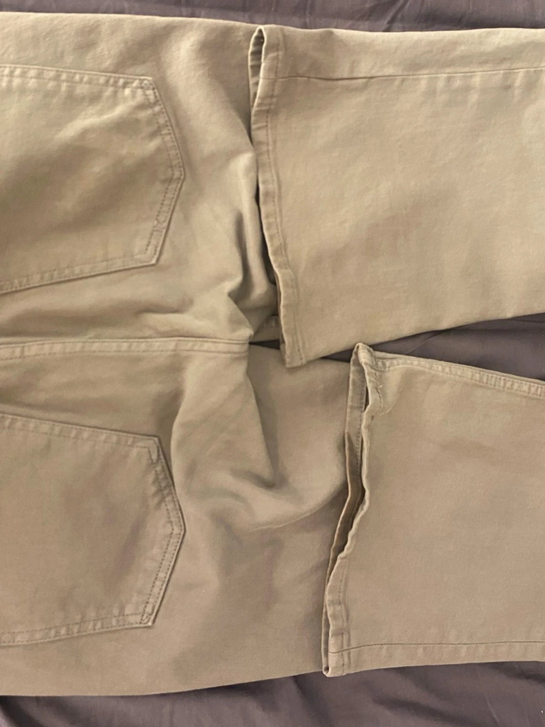 Gröna low boot jeans