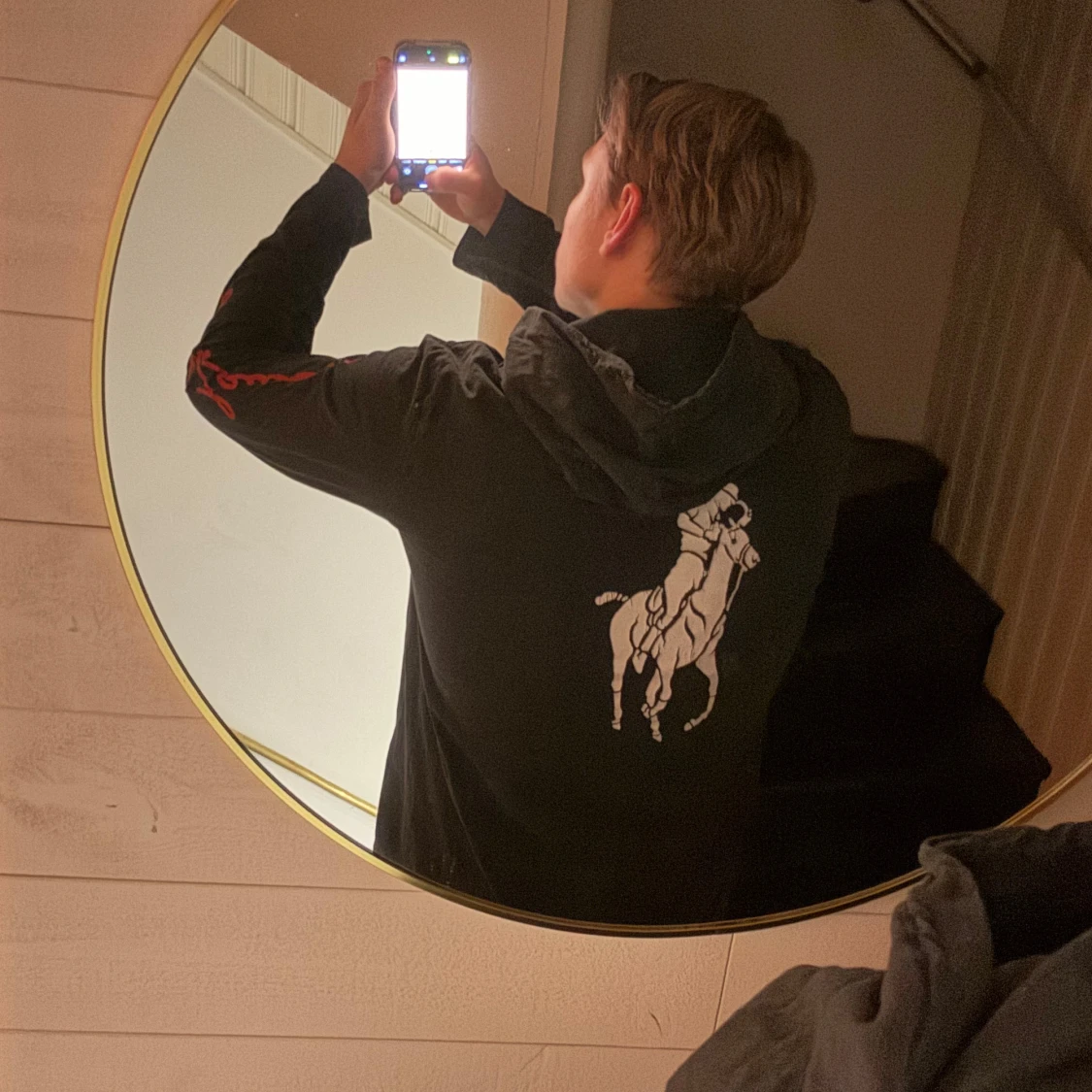Svart hoodie från Polo Ralph Lauren - 2
