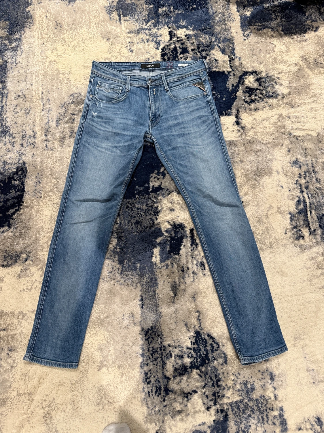 Replay Anbass ljusblå jeans - 1