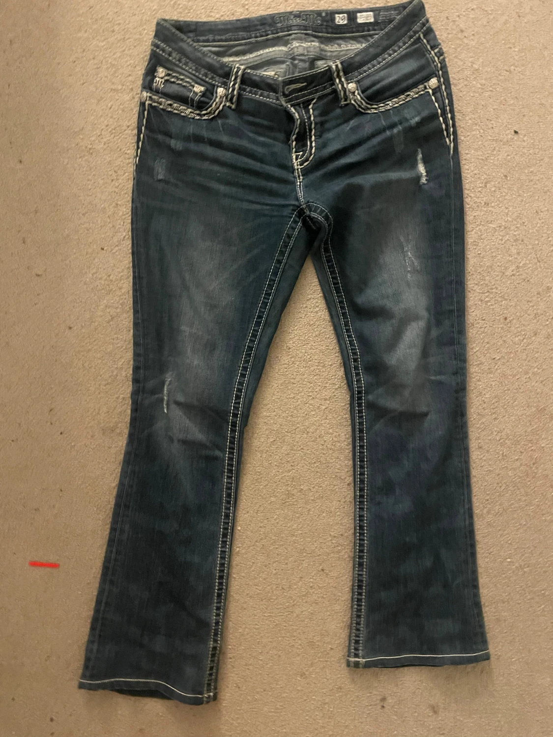 Miss Me midwaist bootcut jeans, stl 29 - 1