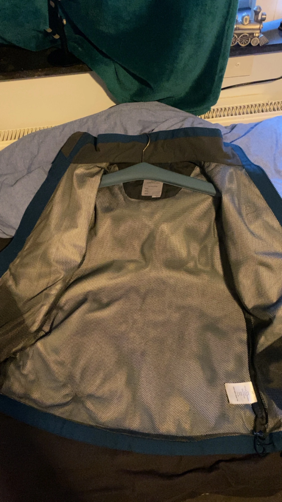 Blå grå haglöfs jacka - 2