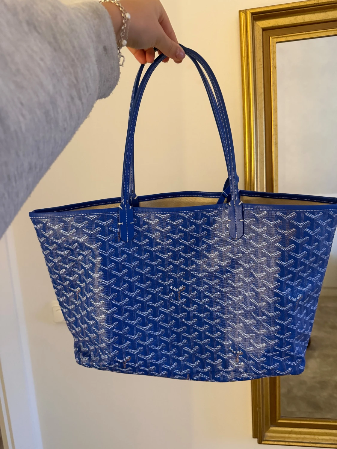 Blå Goyard väska  - 1