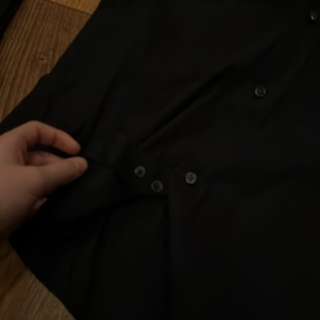 Svart slim fit skjorta från H&M XS - 2