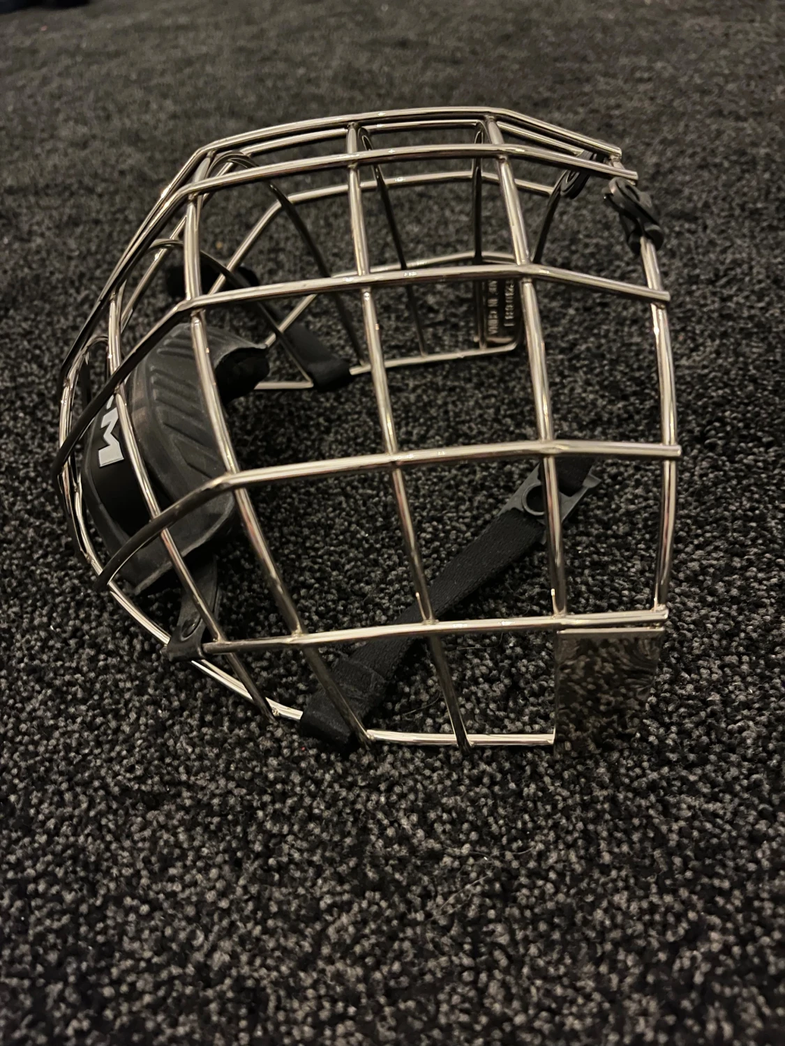 CCM hockeygaller i silver - 3