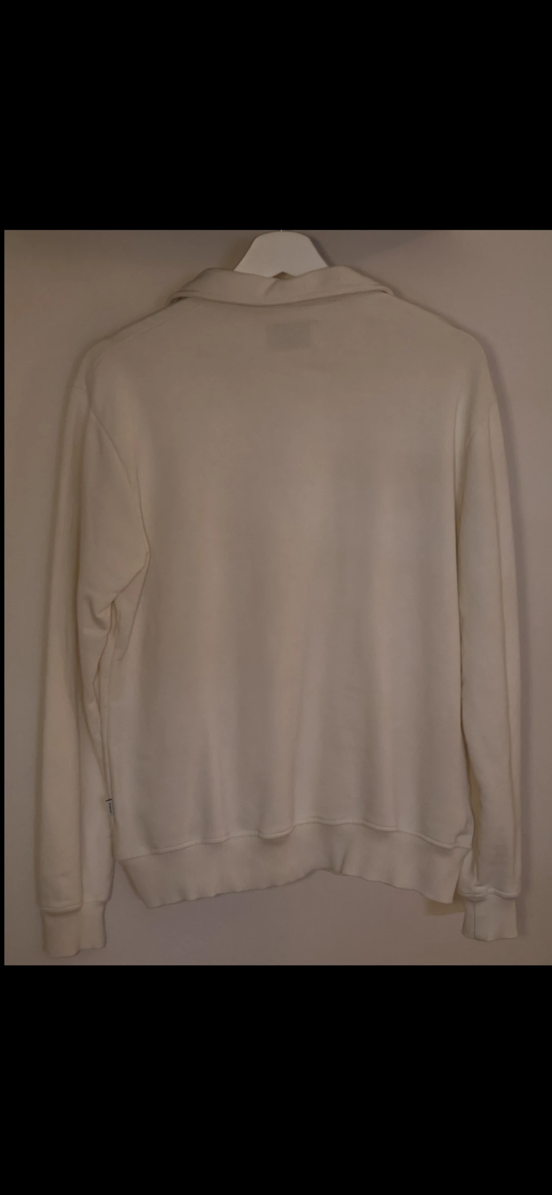 Vit half zip tröja från Woodbird XS - 3