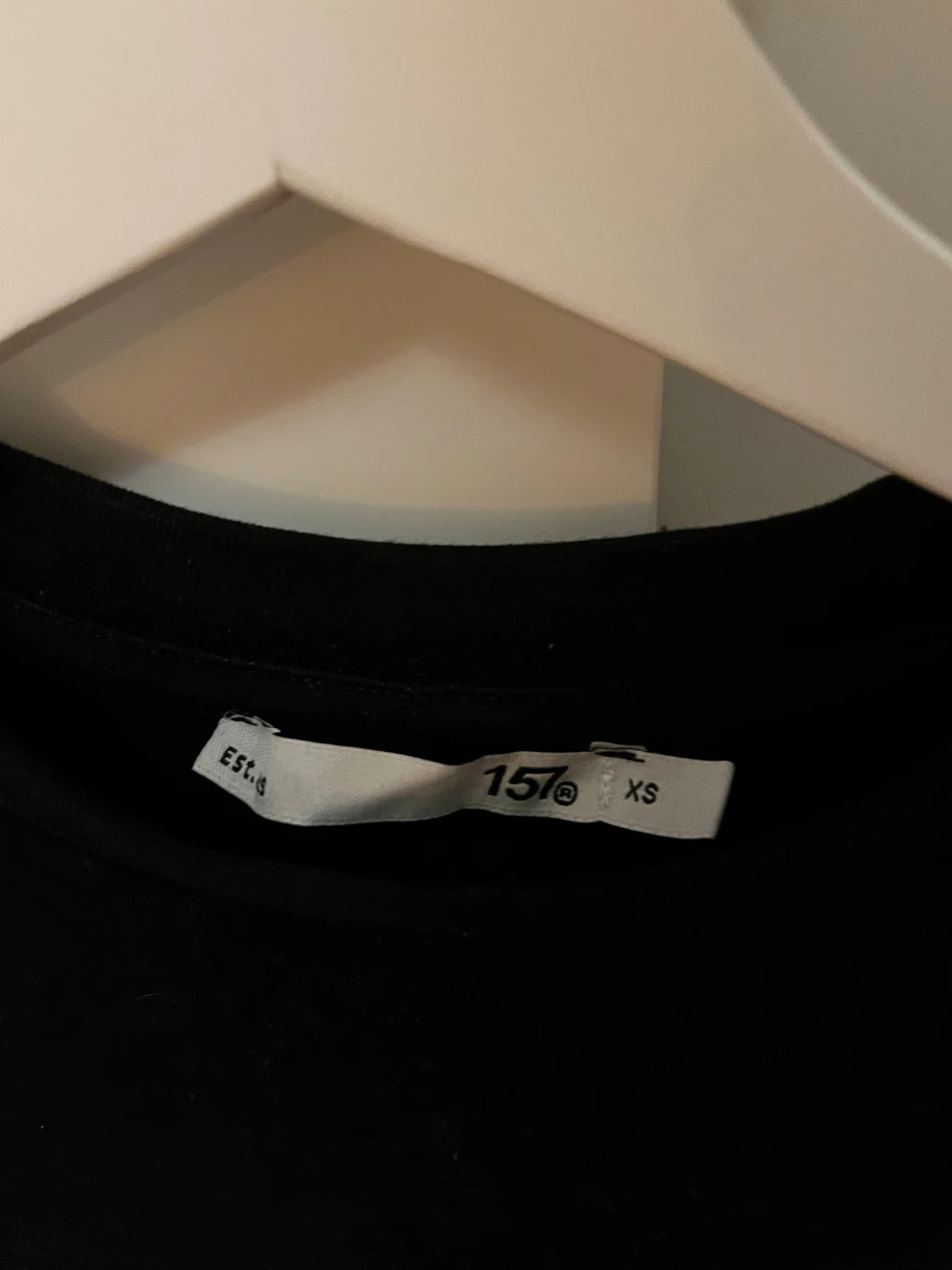 Svart topp från Lager 157, figursydd XS - 1