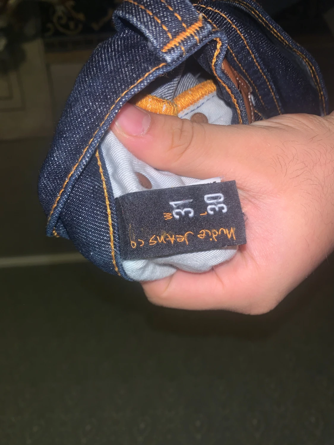 Mörkblå Nudie Jeans - 4