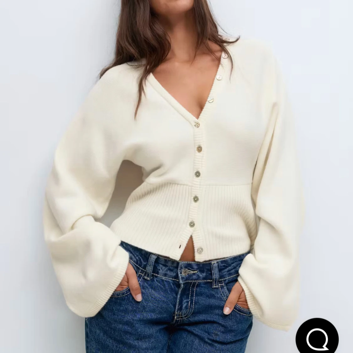 Stickad tröja Gina Tricot  - 1