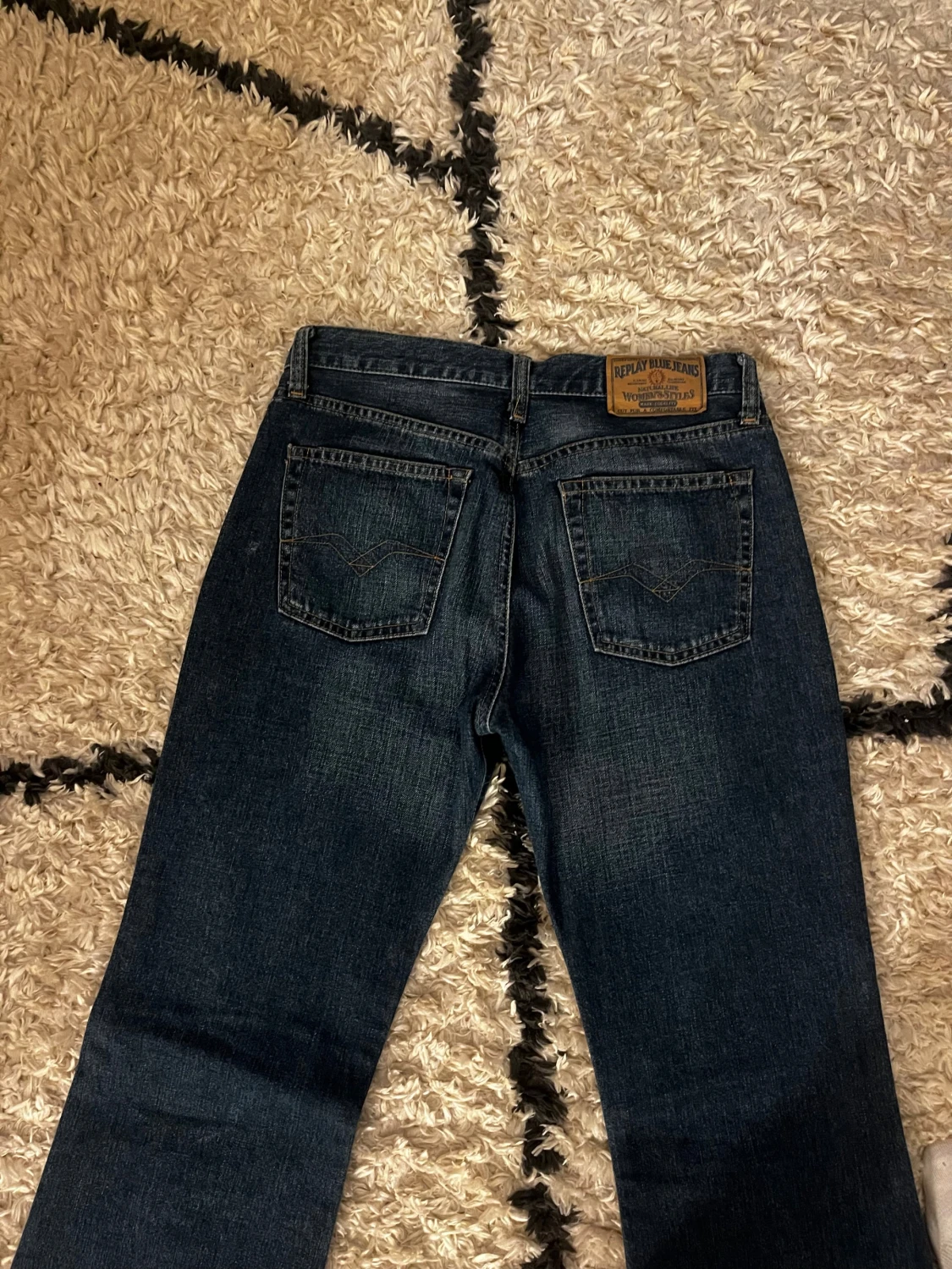 Replay bootcut jeans mörkblå - 3