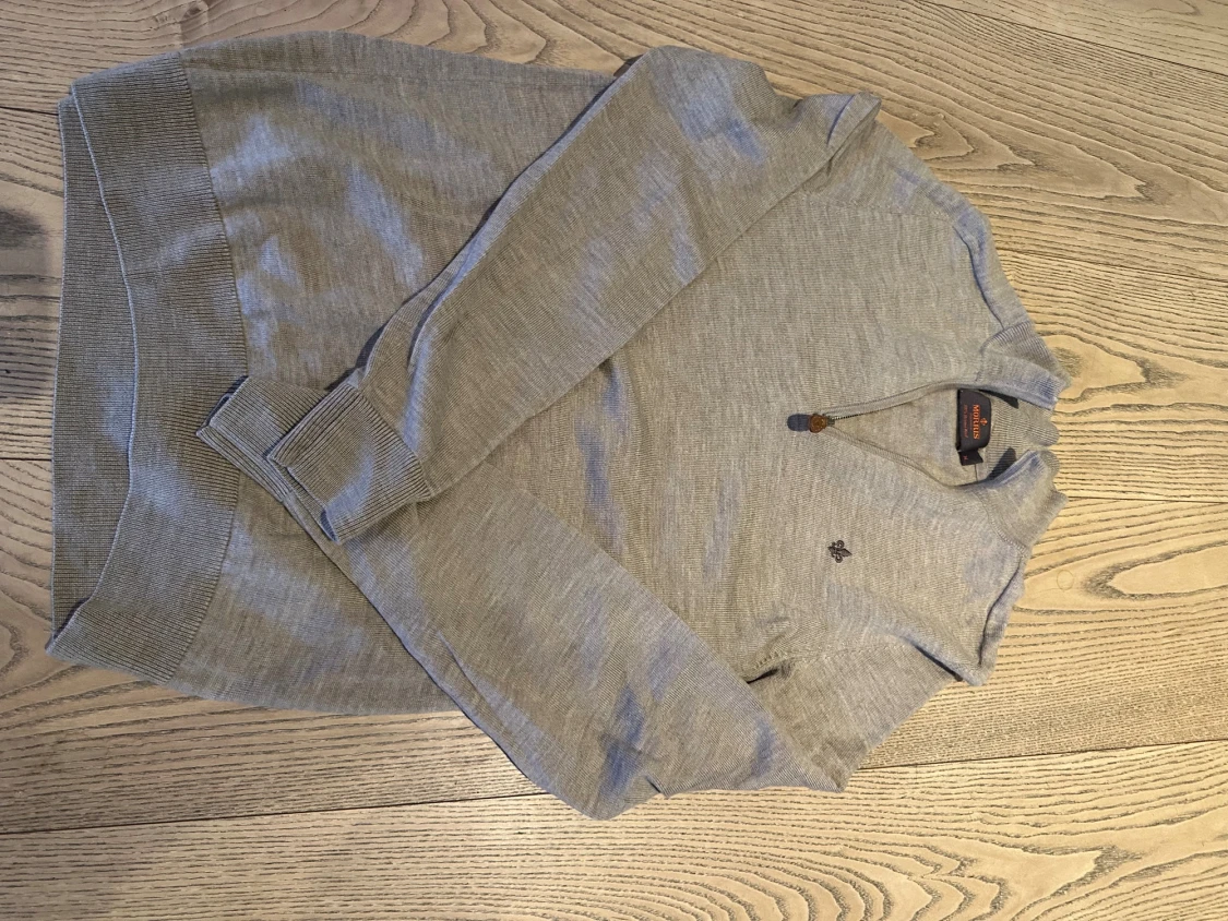 Beige merinoulltröja från Morris